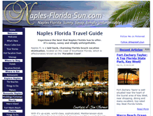 Tablet Screenshot of naples-florida-sun.com